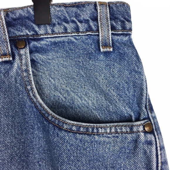 LEVI’S Vintage 545 Jean Shorts Denim Jorts Loose Fit Relaxed Medium Wash Size 40 - Picture 10 of 15